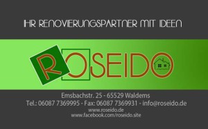 roseido - Ihr Renovierungspartner mit Ideen